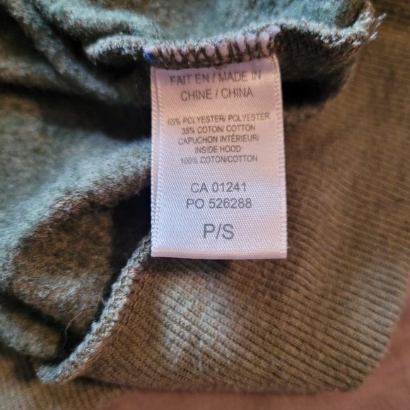 Small Twik Cross Neck Green Hoodie - Picture 7 of 8